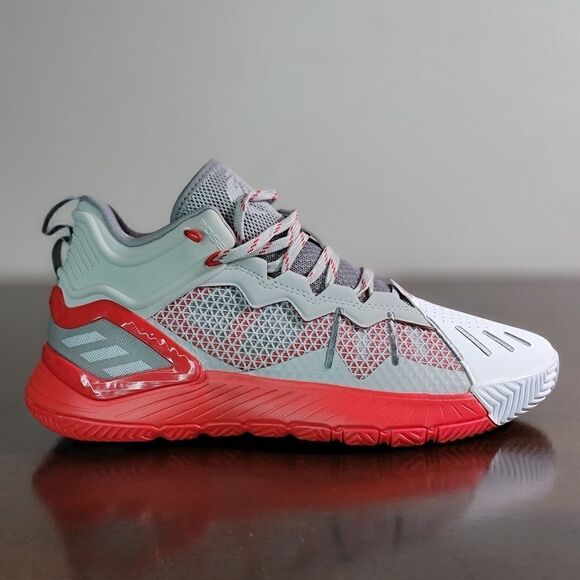 Adidas D Rose Son Of Chi MVP Godspeed Derrick Basketball Shoe Size 8.5 Grey Red main image 15